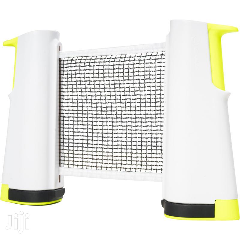 Rollnet Standard Table Tennis Net - Blue and Yellow