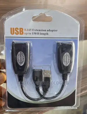 USB to Rj45 Extension Adapter Up to 150ft