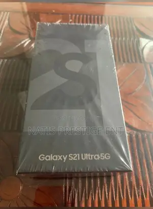 New Samsung Galaxy S21 Ultra 5G 256 GB Black