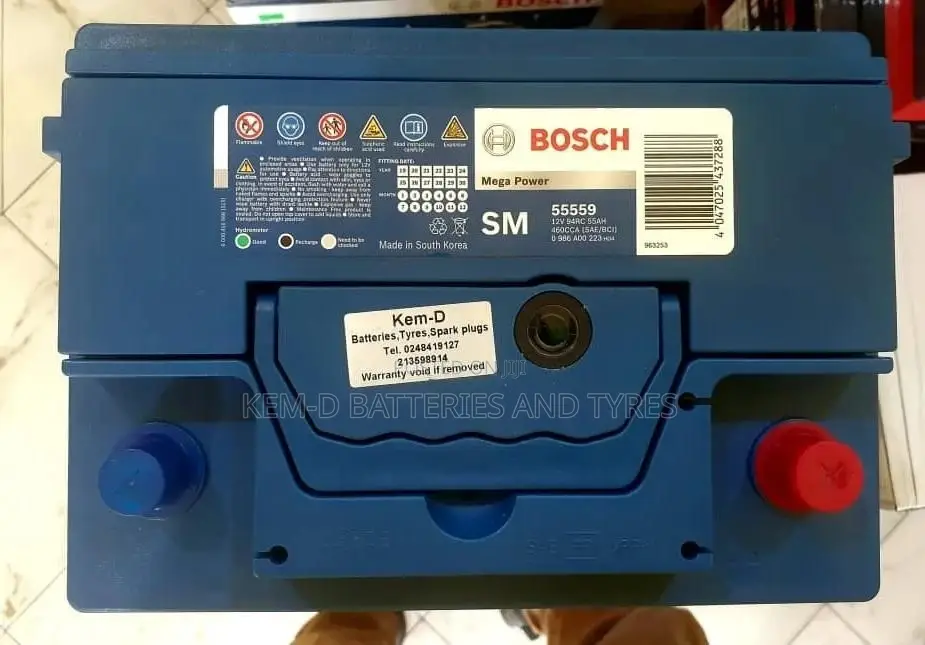 Original Bosch Batteries - 13 Plates 55ah