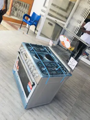 Grab Ferre Oven With Grill 60x90 2 Electric 4 Gas Burner 