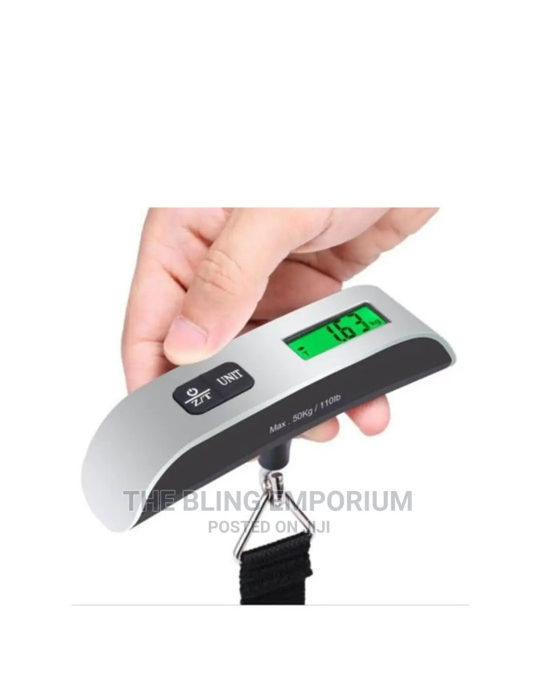 50kg X 10g LCD Digital Luggage Hand Held Weighing Scale