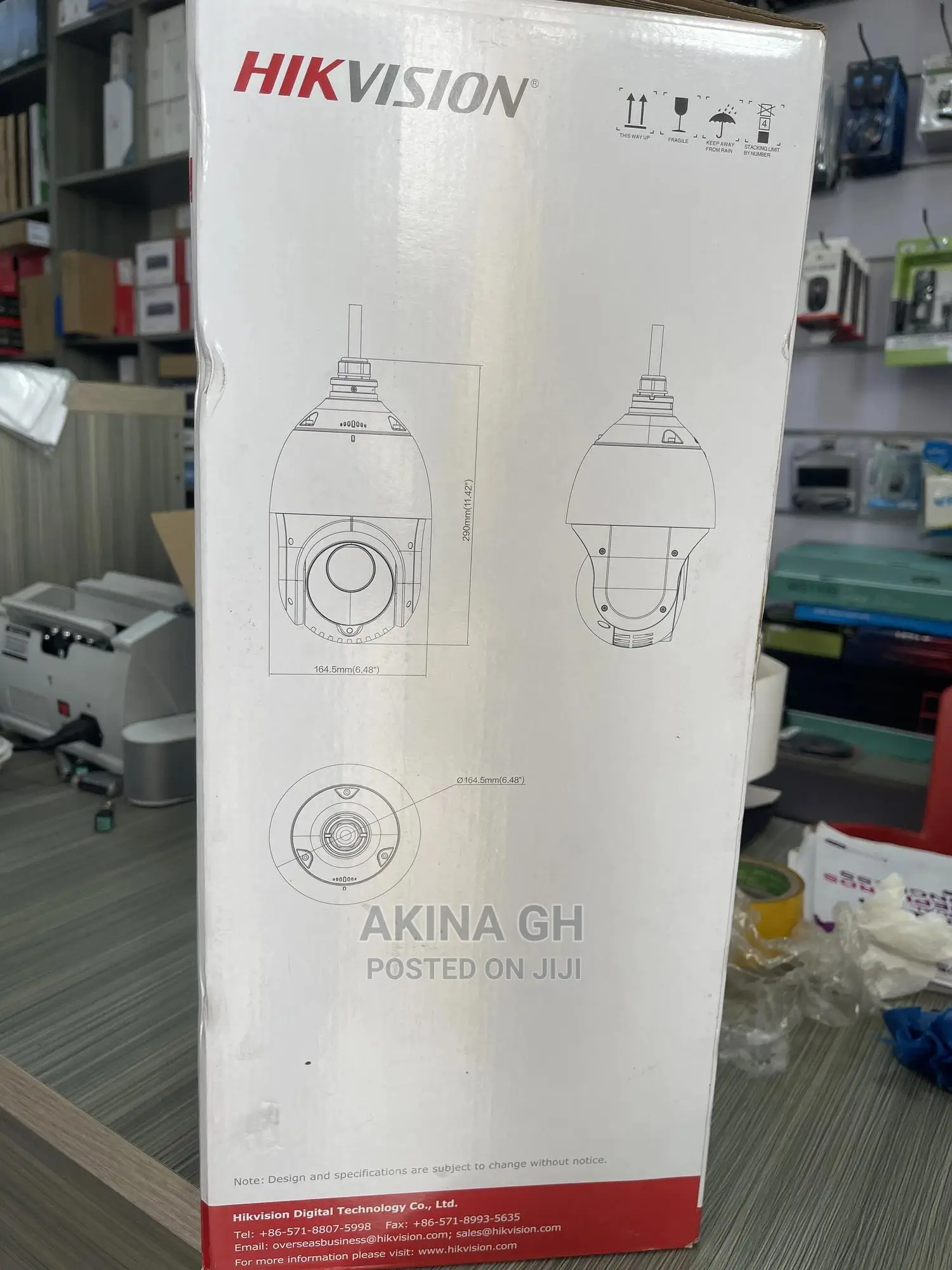 Hikvision 4mp Ip PTZ 25X IR Speed Dome Camera Ds-2de4425iw-D