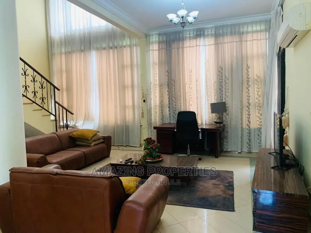 Furnished 4bdrm House in Trassacco Estate, East Legon for rent