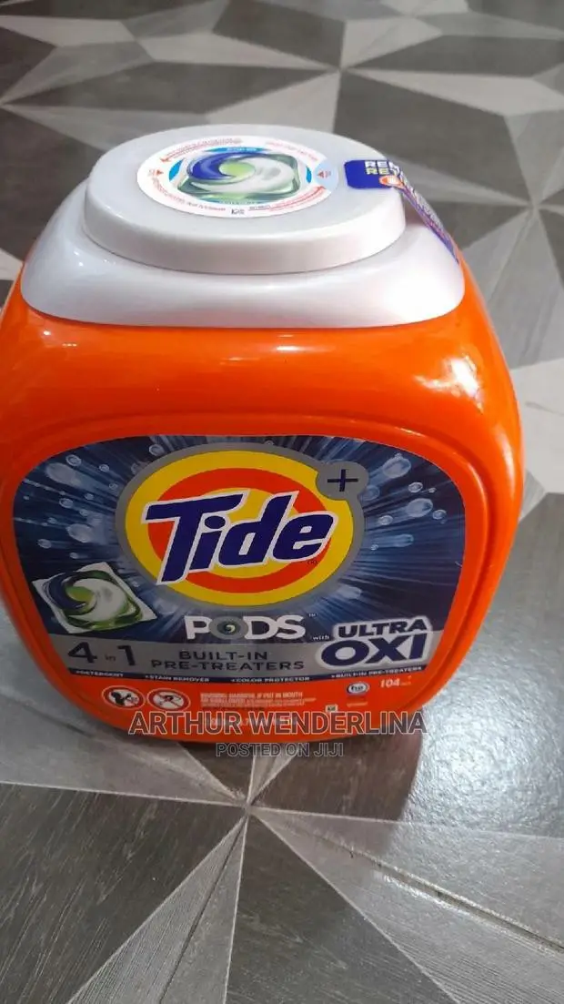 Tide Pods Ultra Oxi Laundry Detergent Fight Tough Stain