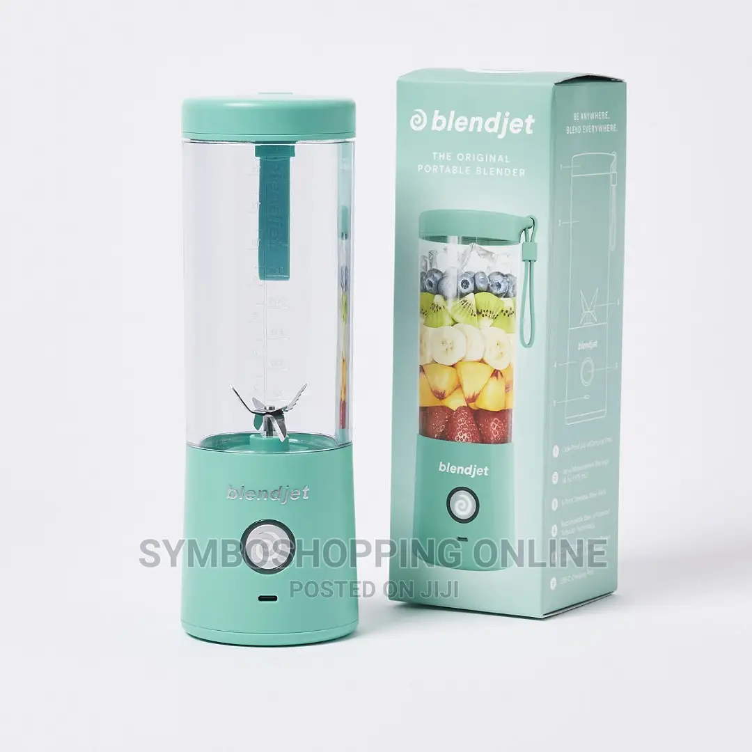 Blendjet Portable Blender, Black/Green