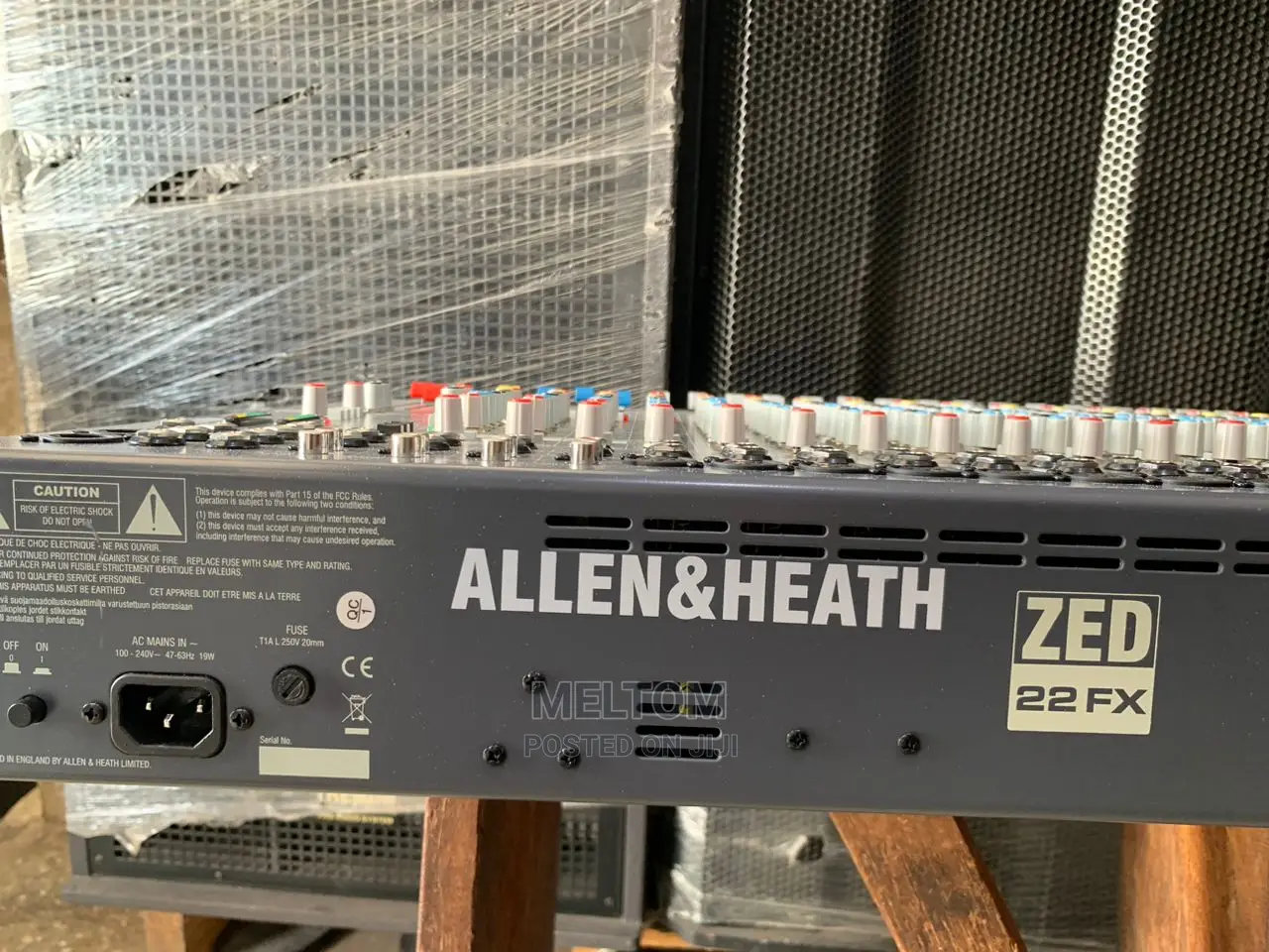 ALLEN HEATH ZED22FX 22channels Raw Mixer