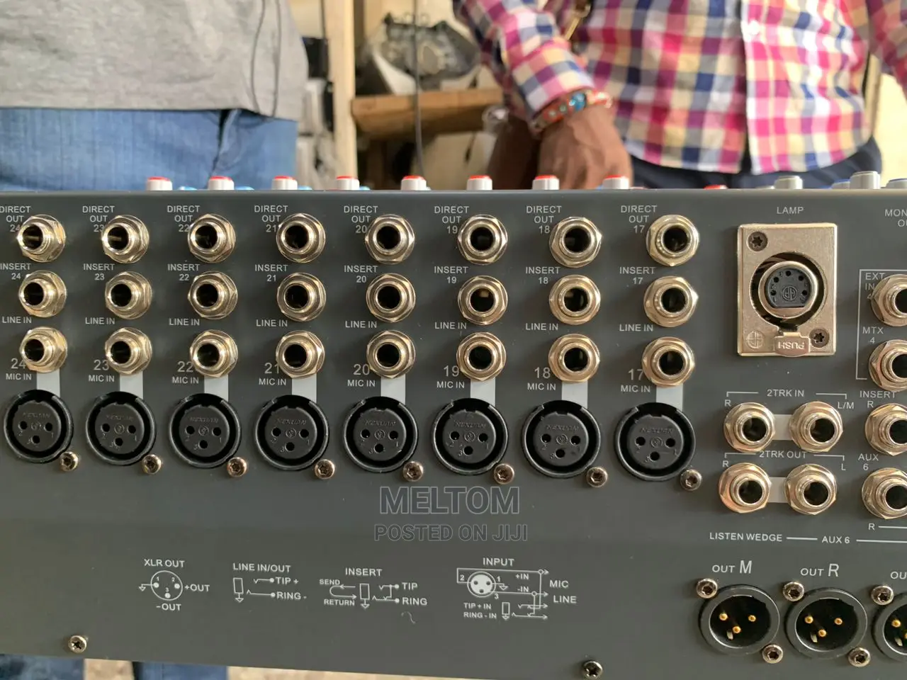 24channels Raw Mixer (Allen Heath GL2400)