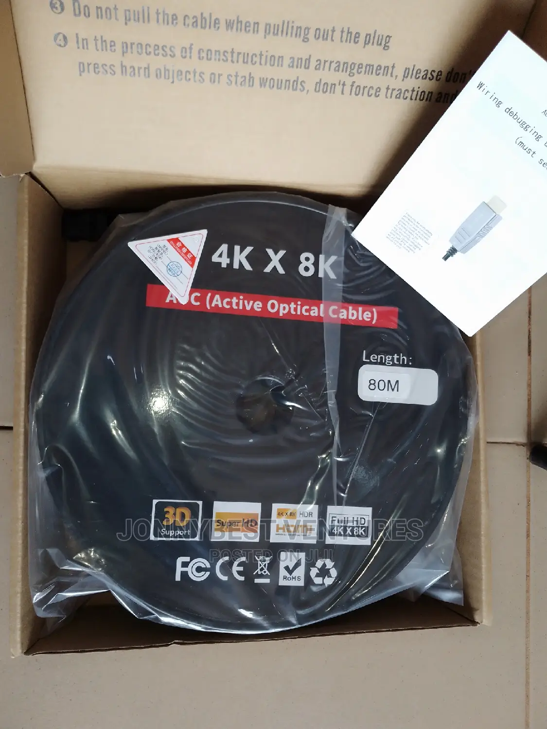 80m Hdmi X Fiber Optic Cable