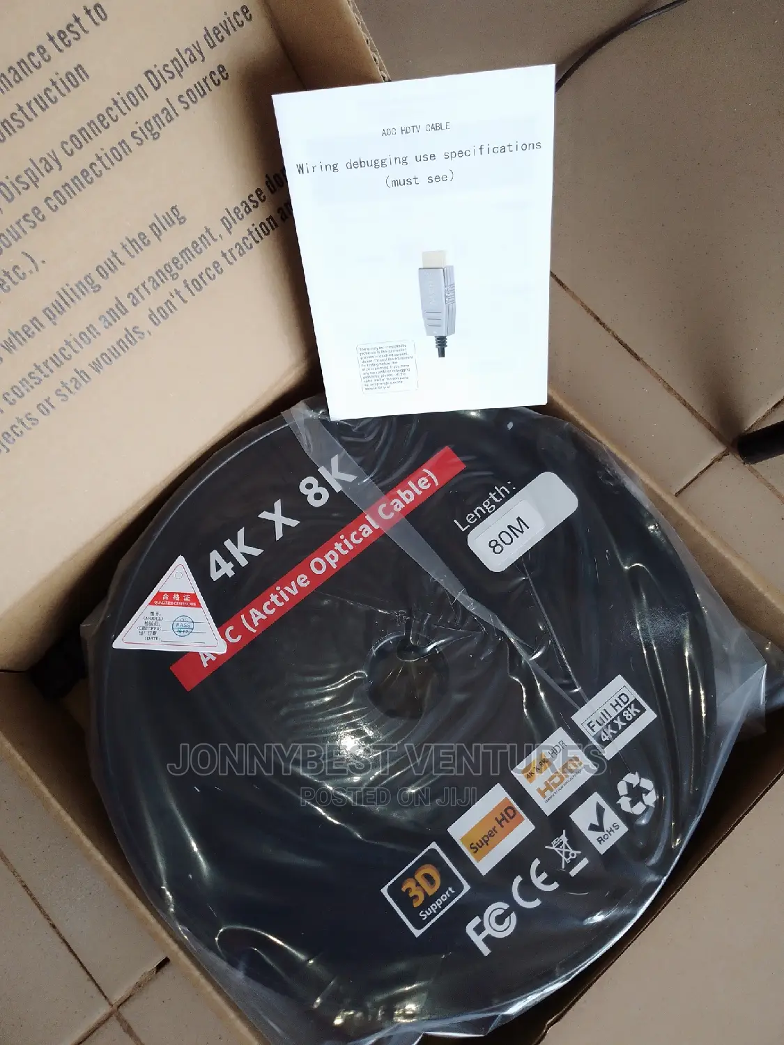 80m Hdmi X Fiber Optic Cable