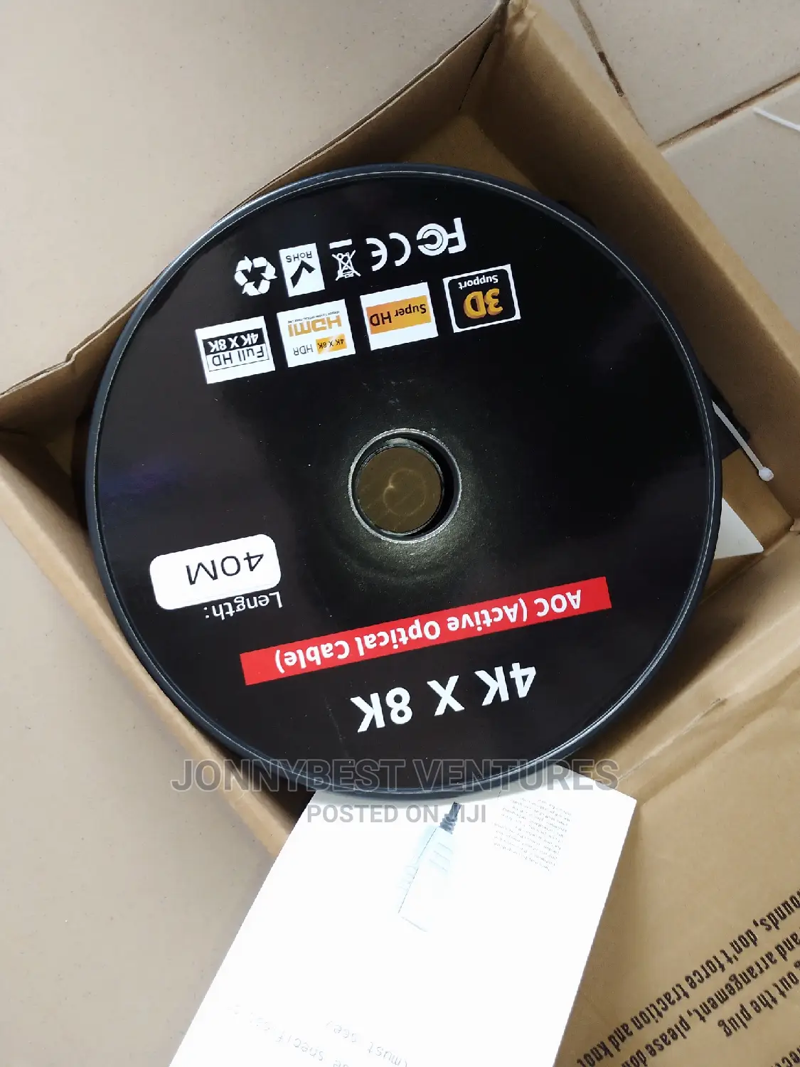 40M HDMI 4k X 8k Fiber Optic Cable