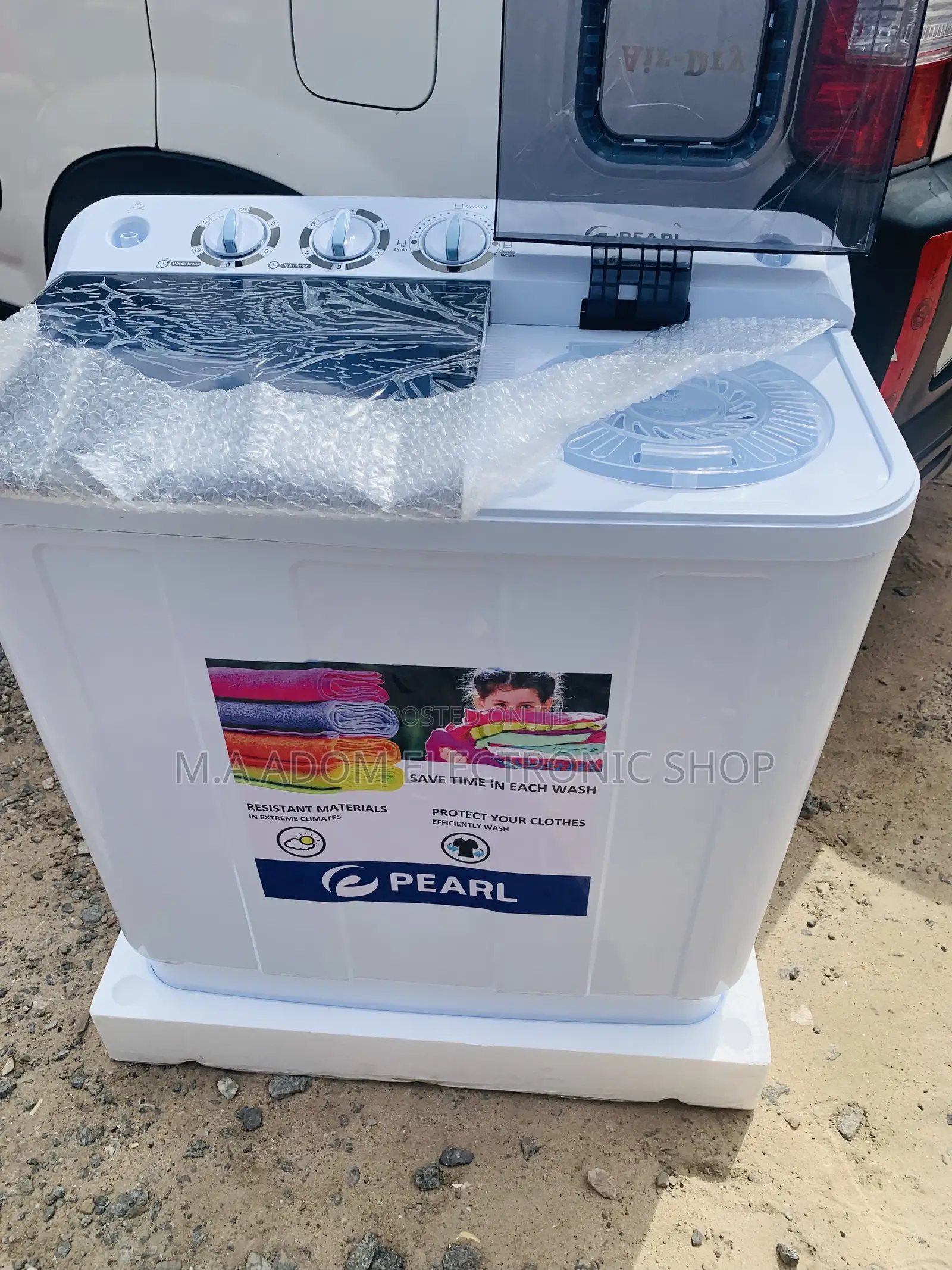 Best Price Pearl 7KG Twin Tub Washing Machine Semi Automatic