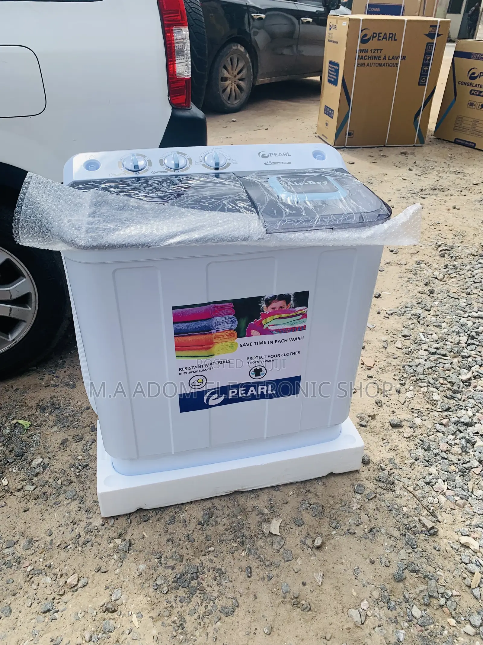 Awesome Pearl 7KG Twin Tub Washing Machine Semi Automatic