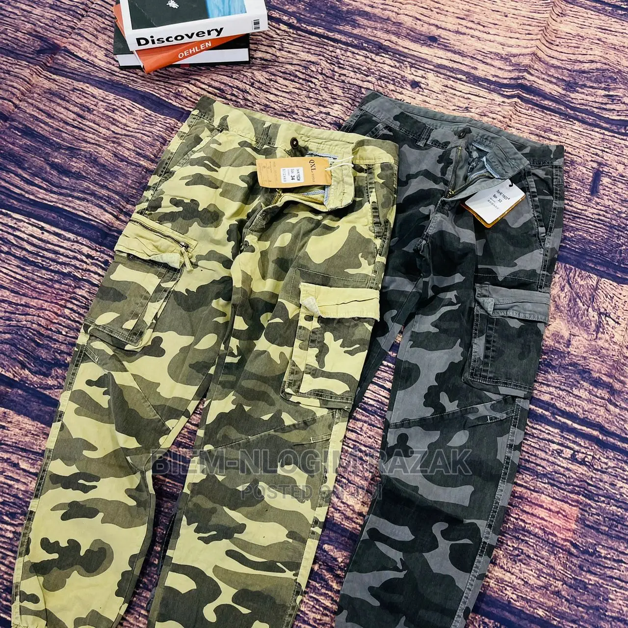 Thick Cargo Pants or Joggers Available in Stock
