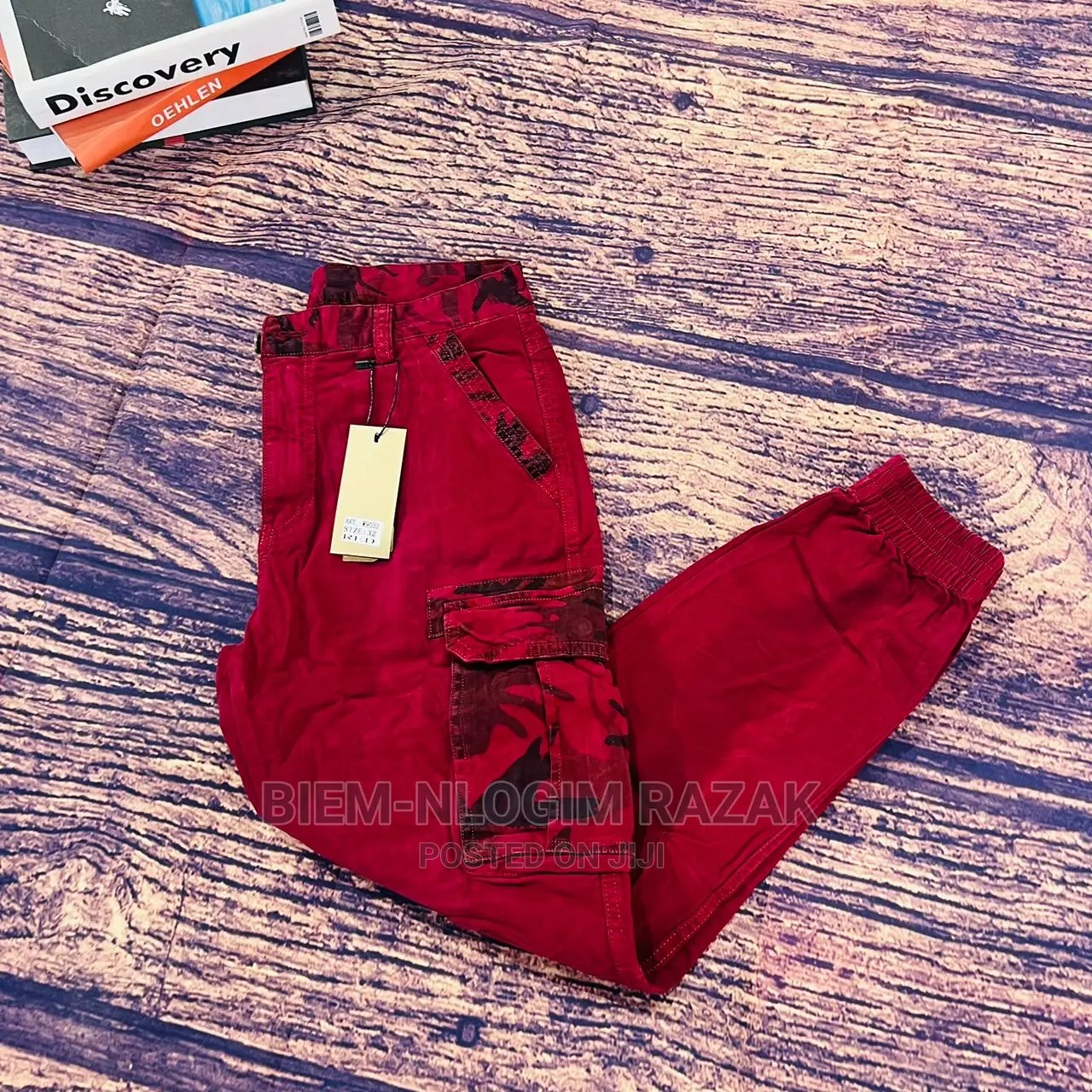 Thick Cargo Pants or Joggers Available in Stock