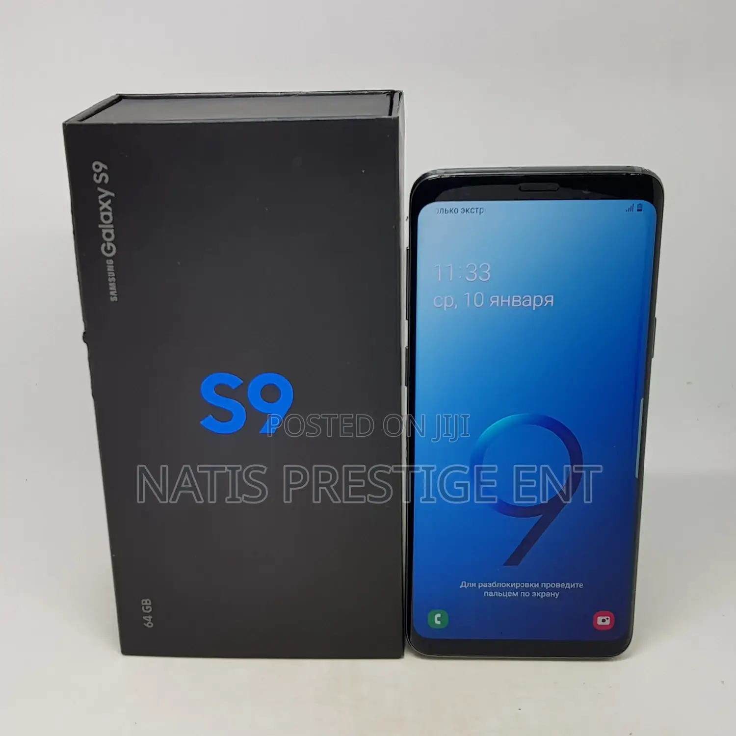 Samsung Galaxy S9 Plus 64 GB Black