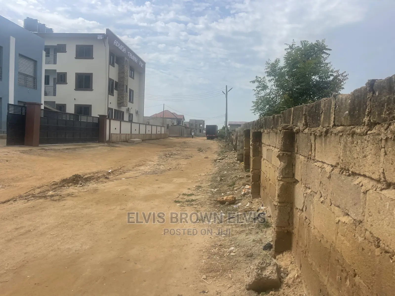 Roadside 6 Plots for Sale at on E Santeo East Legon Hills