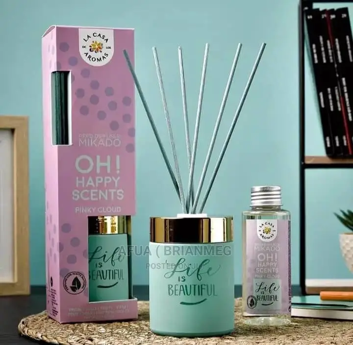 Mikado Reed Aroma Diffuser (250ml- 350gh) 500ml-480gh