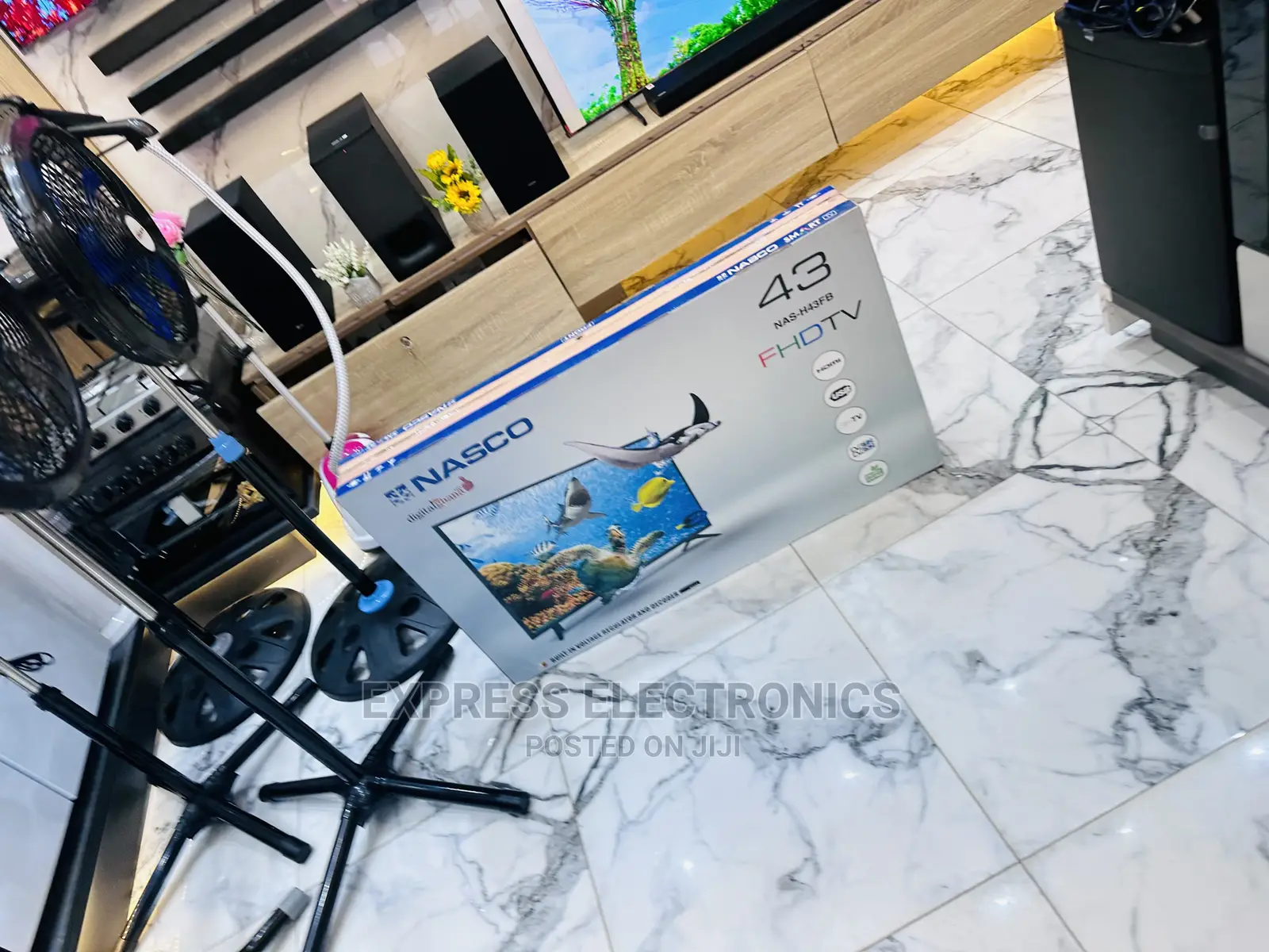 Turn on the Excitement With Nasco 43”FHD Digital Satellite 
