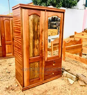 Quality Polished 2in1 Wardrobe ( Payment After Delivery)