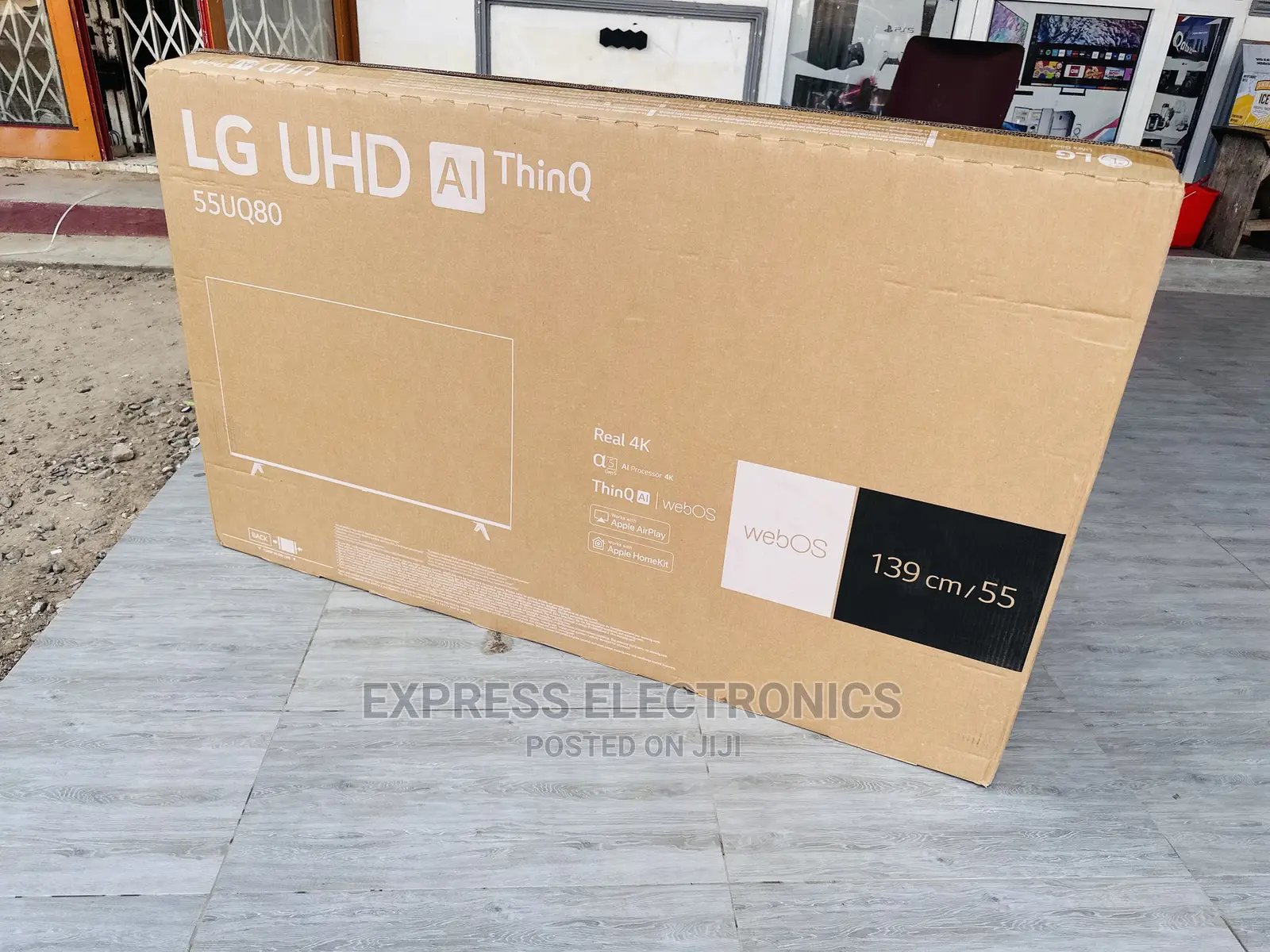 Available at Our Shop Lg UHD Smart 55”Uq80 Series