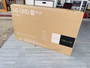 Available at Our Shop Lg UHD Smart 55”Uq80 Series