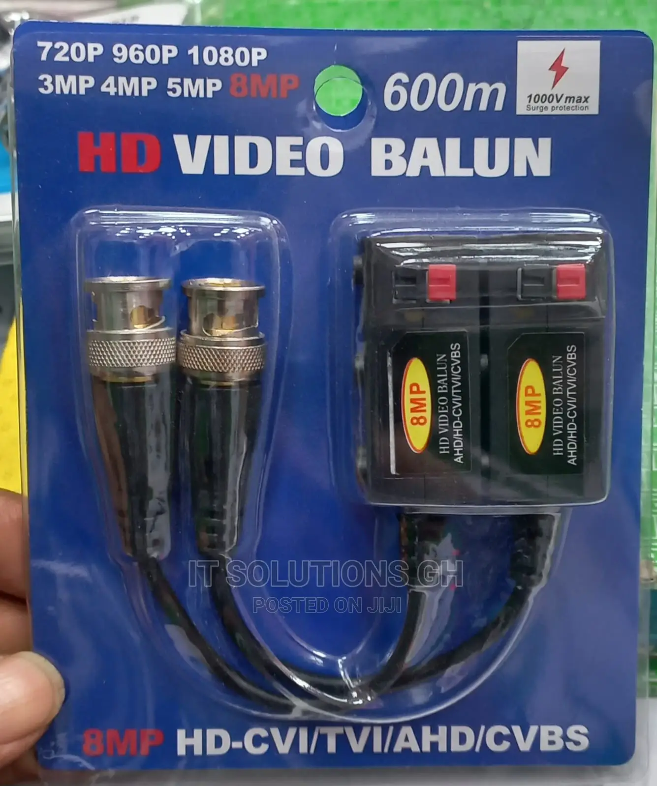 8mp 5mp 4mp 2mp 1mp 1080P 906P 720P HD Video Balun Cvi/Tvi/A