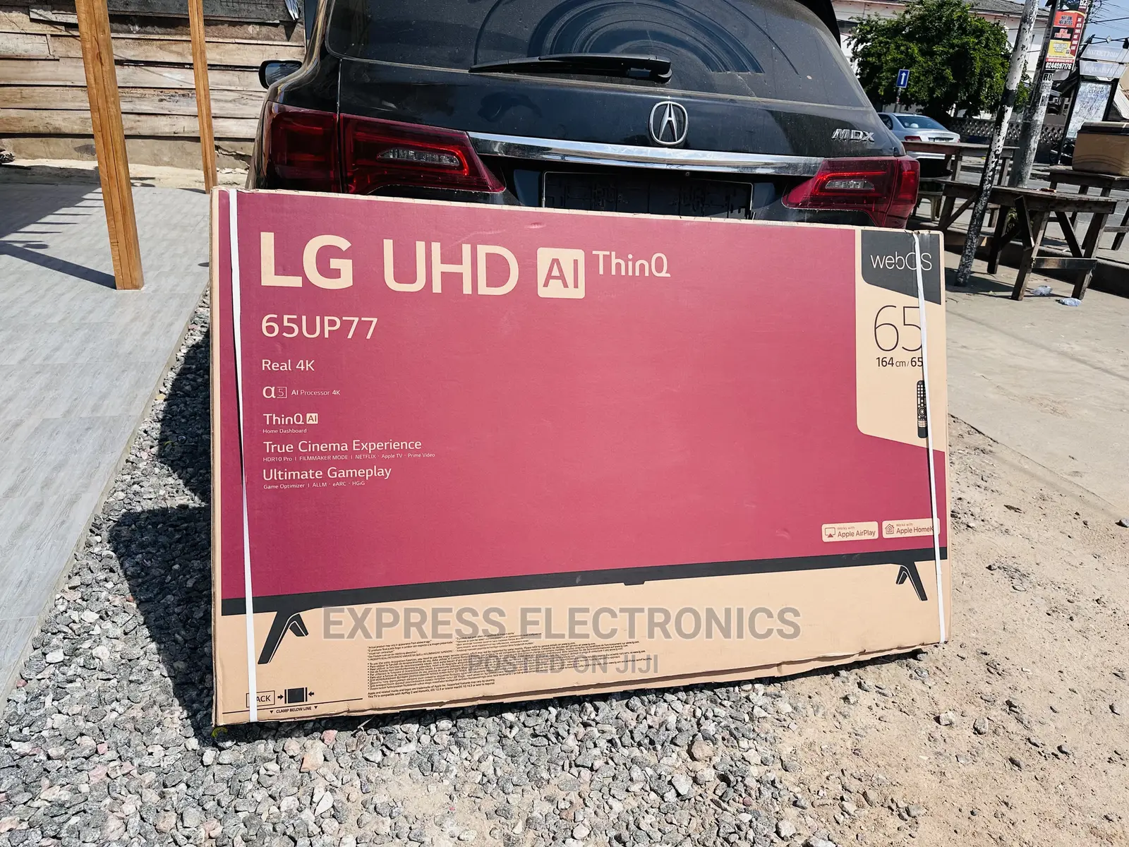 Webso AI Lg UHD Smart 65”Up77 Tv