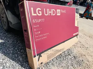 True Cinema  Experience UHD Smart LG 65”Up77