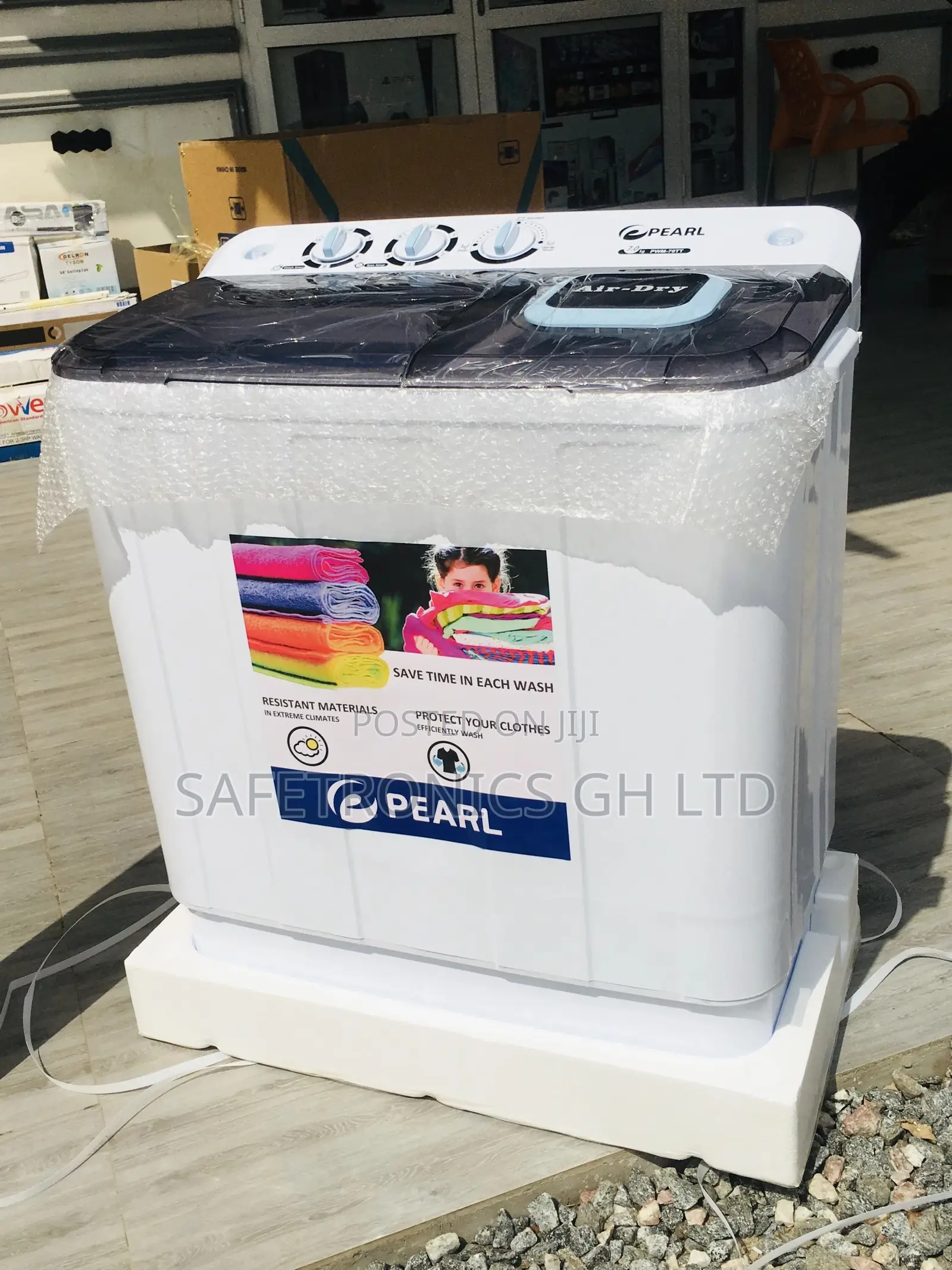 New Pearl Washingmachine Twintub 7kg Topload 