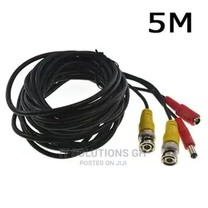 Premade 5M CCTV Cable