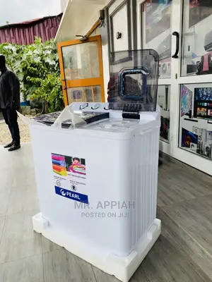 High Quality 12kg Pearl Top Load Washingmachine + Spin Dry.