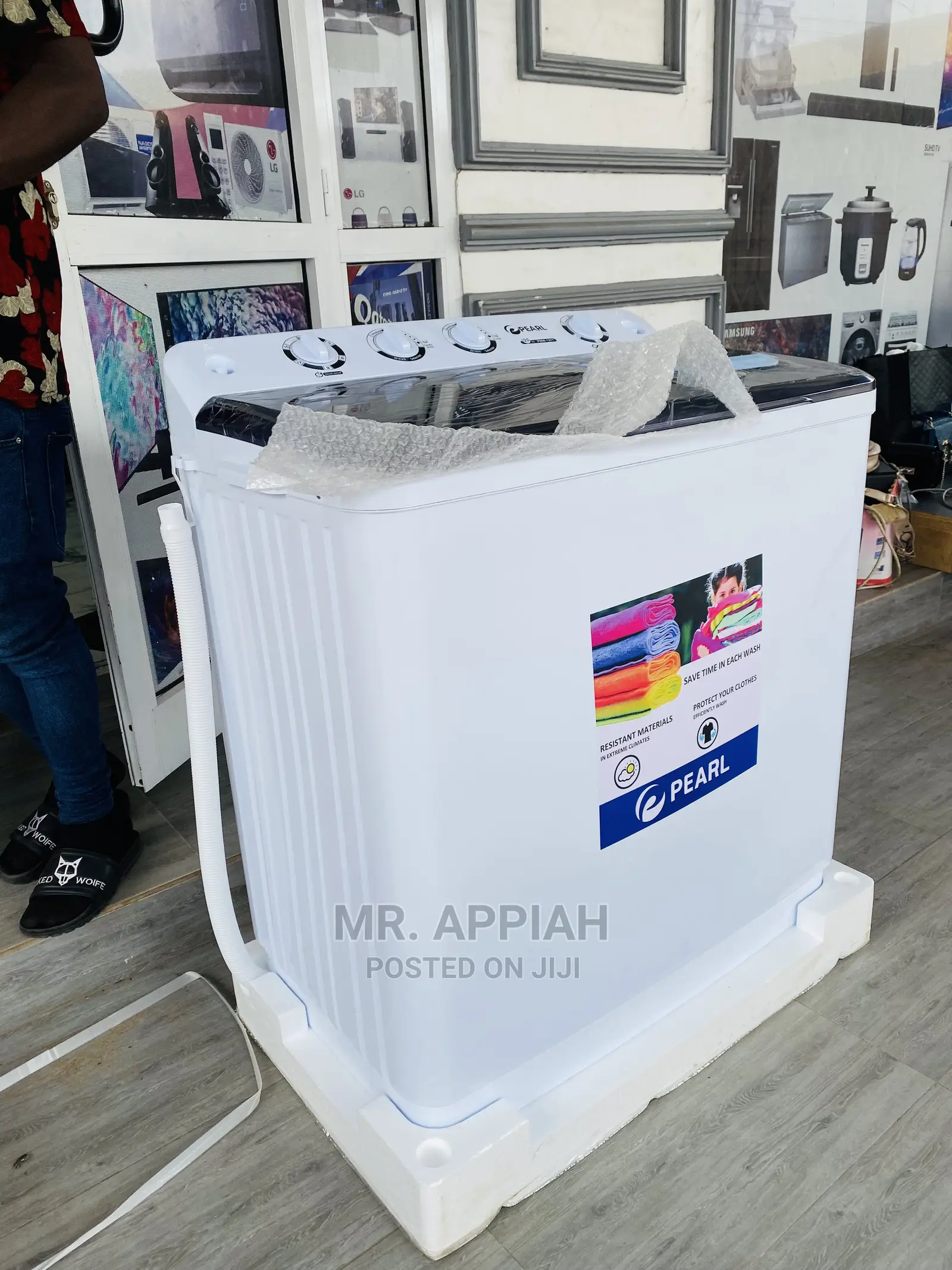 Fresh in Box  Pearl Washing Machine + Spin Dry Available 