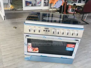 Elegant 2 Electric 4 Gas Burner Ferre Cooker 60x90 Oven