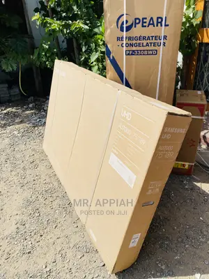 Call or Text Us for Original Samsung Ua75au7100 Tv(75”)