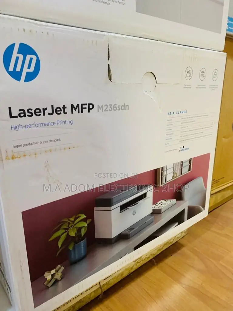 New HP Laserjet MFP M236sdn Printer (9YG08A)