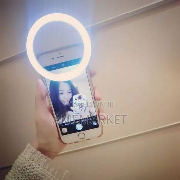 Mobile Phone Selfie Ring Light Brightnes Lamp For Smartphone