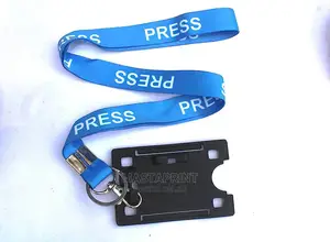 Lanyard Printing With Id Card Holder (Moq=100pcs)