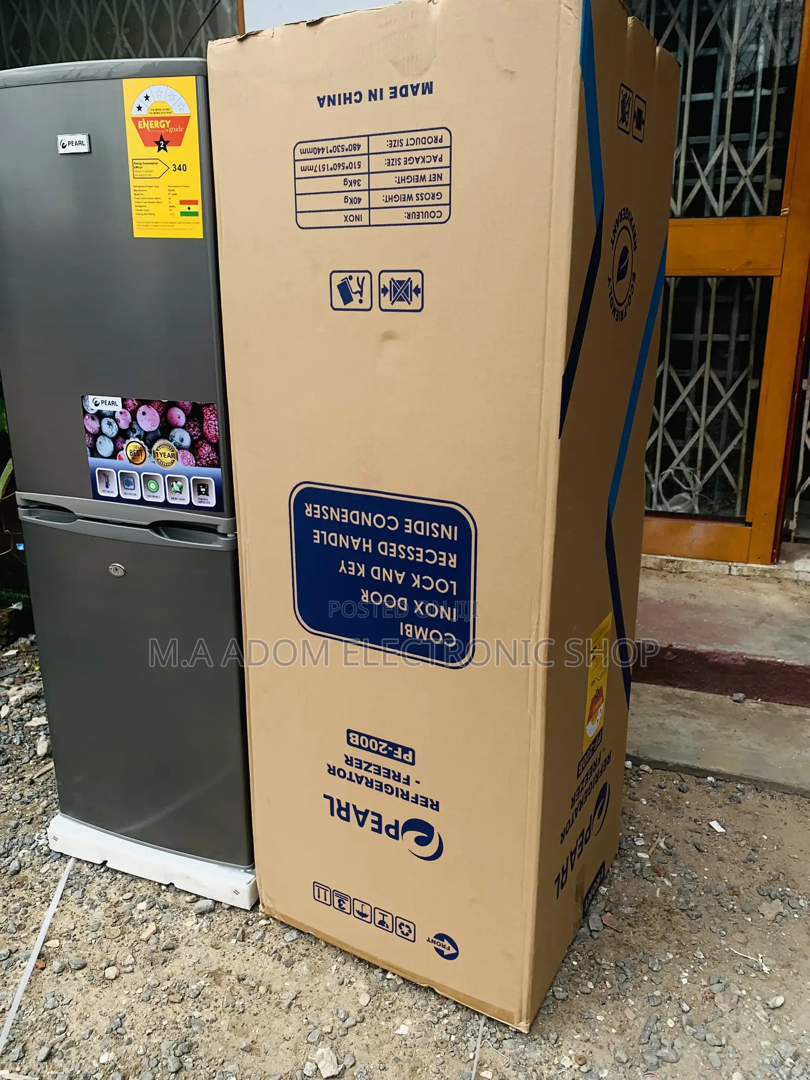 Buy Affordable Pearl 140L Bottom Freezerrefrigerator-Pf-200b