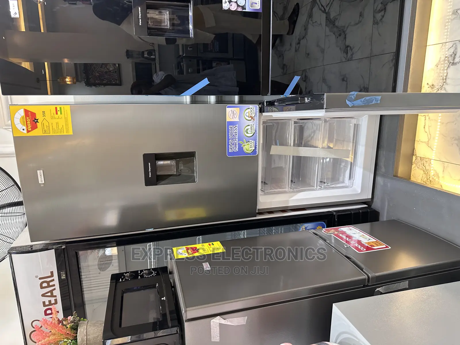 Buy for Less Nasco Fridge With Dispenser Nasd2-40 2doors