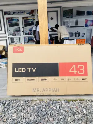 Durable Affordable TCL 43 Inch 43D3200 HD LED Tv(Black).
