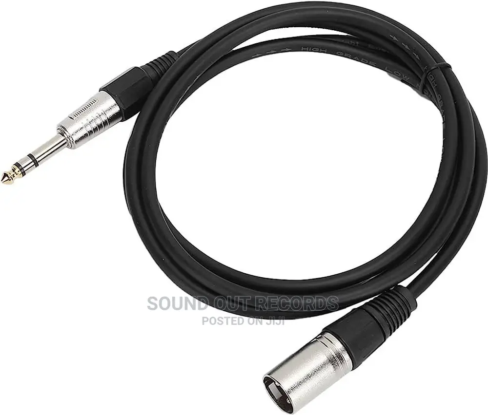 Durable Male/Female XLR to 6.5mm Jack Balanced/Unbalanced