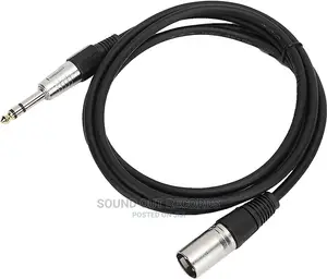 Durable Male/Female XLR to 6.5mm Jack Balanced/Unbalanced