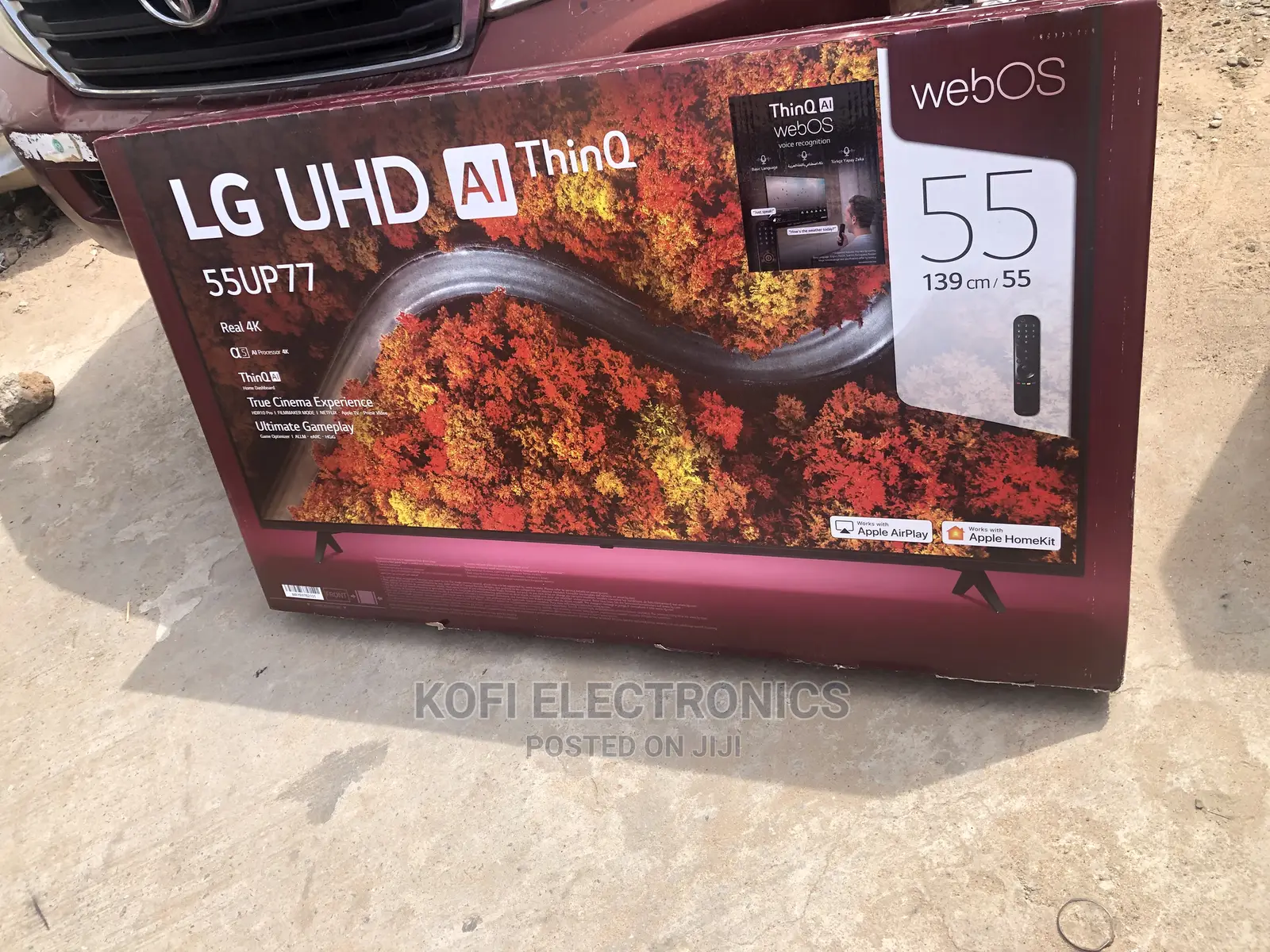 Buy LG 55" SMART DIGITAL Satellite UHD TV + Magic Remote