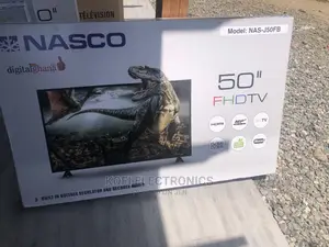 Be Astonished by NASCO 50" Digital SATELLITE LED Full HD TV