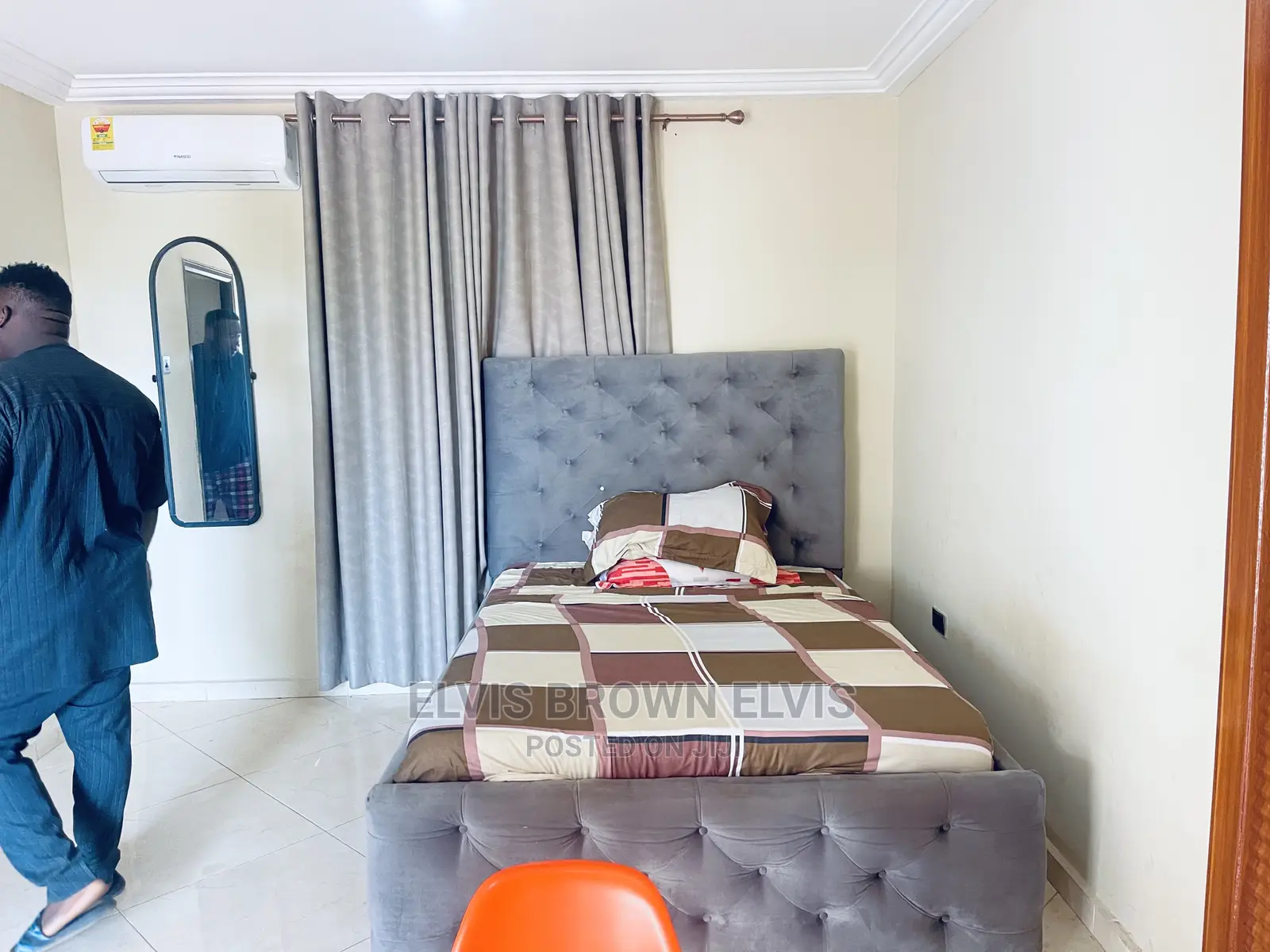 Furnished 1bdrm Apartment in Living Large, Adjiriganor for rent