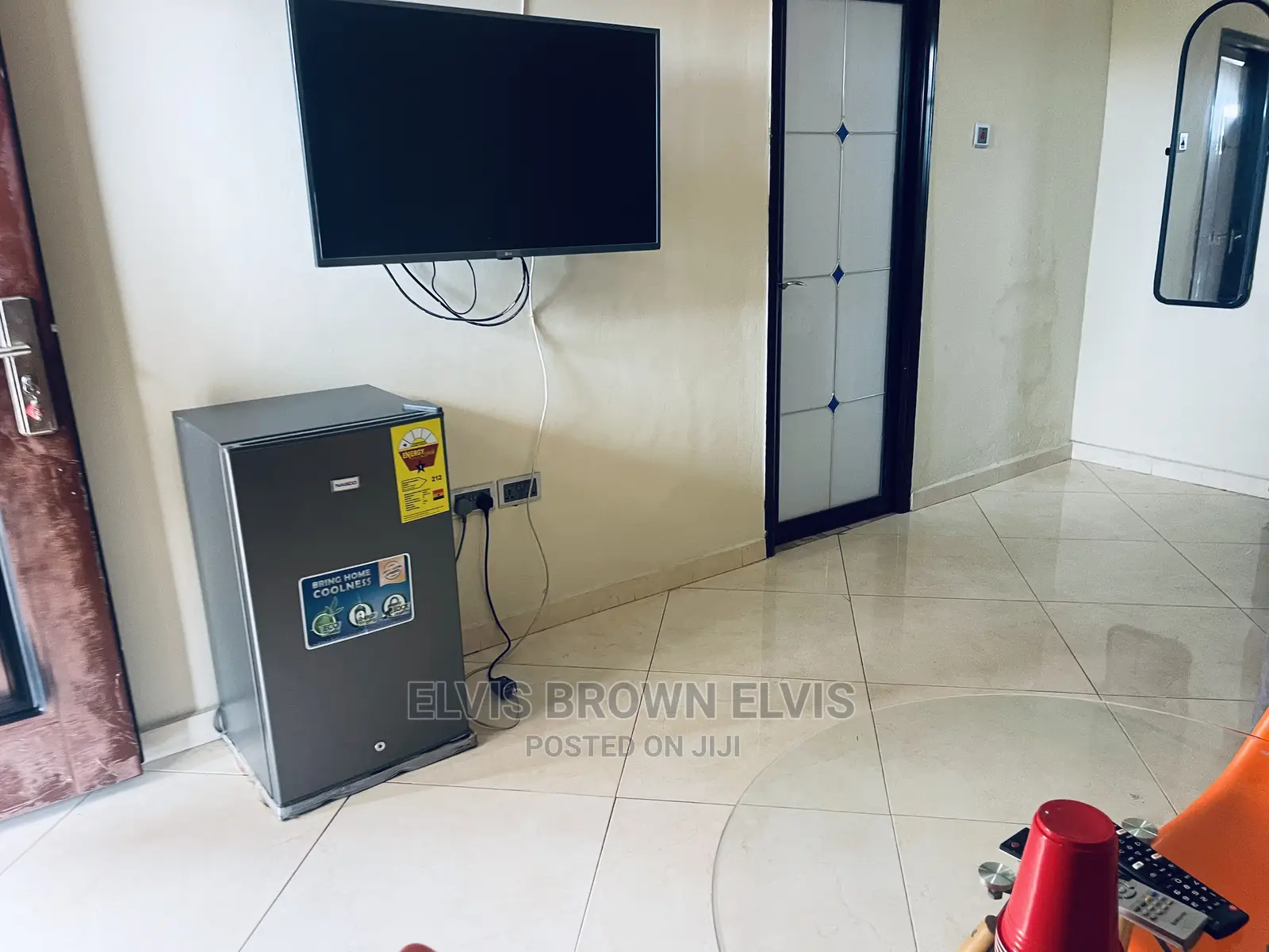 Furnished 1bdrm Apartment in Living Large, Adjiriganor for rent