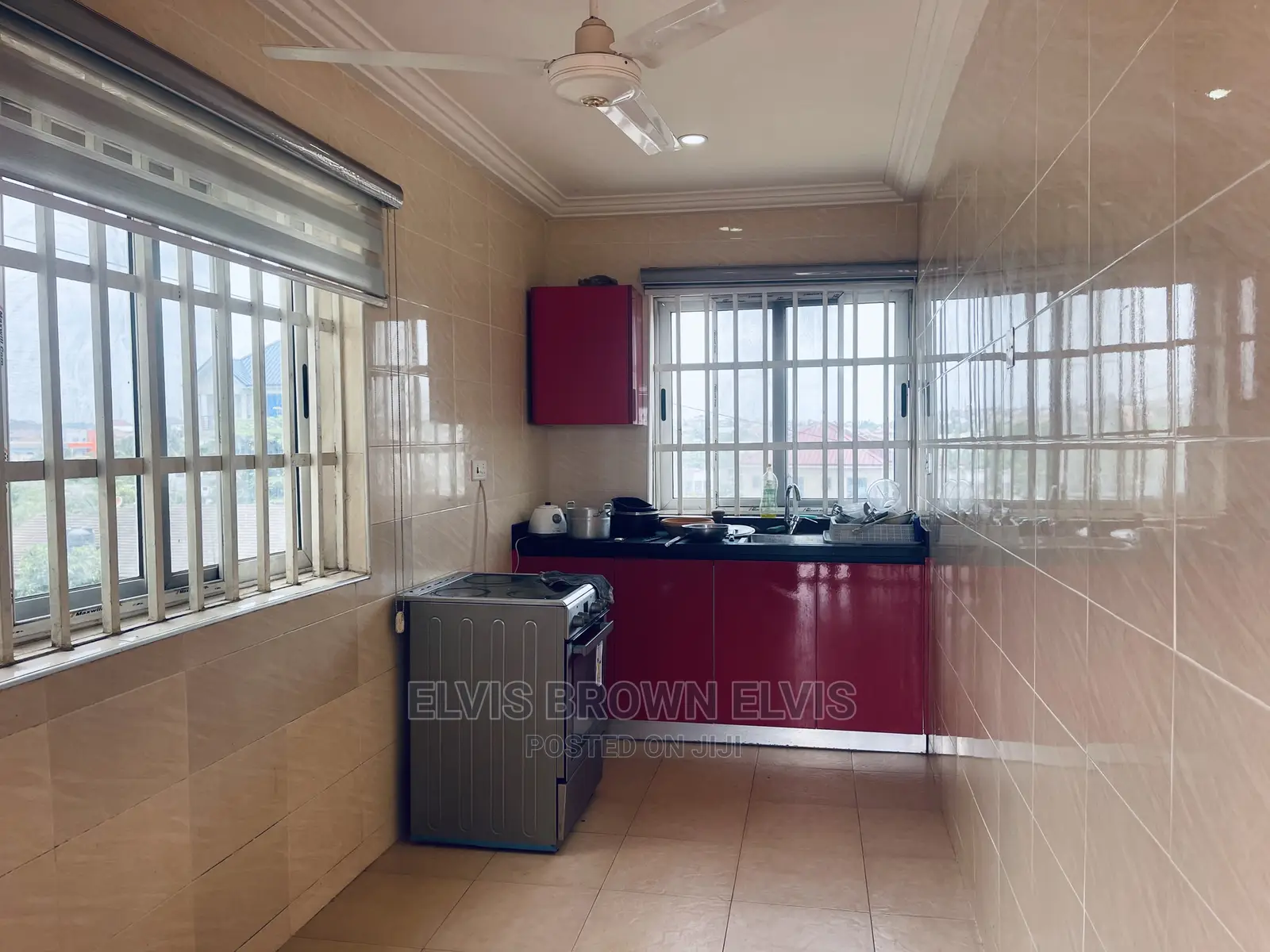 Furnished 1bdrm Apartment in Living Large, Adjiriganor for rent