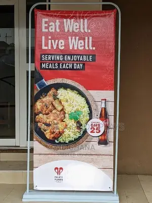 Rental: Banner Display Stands (Pull Up Banner Alternative)