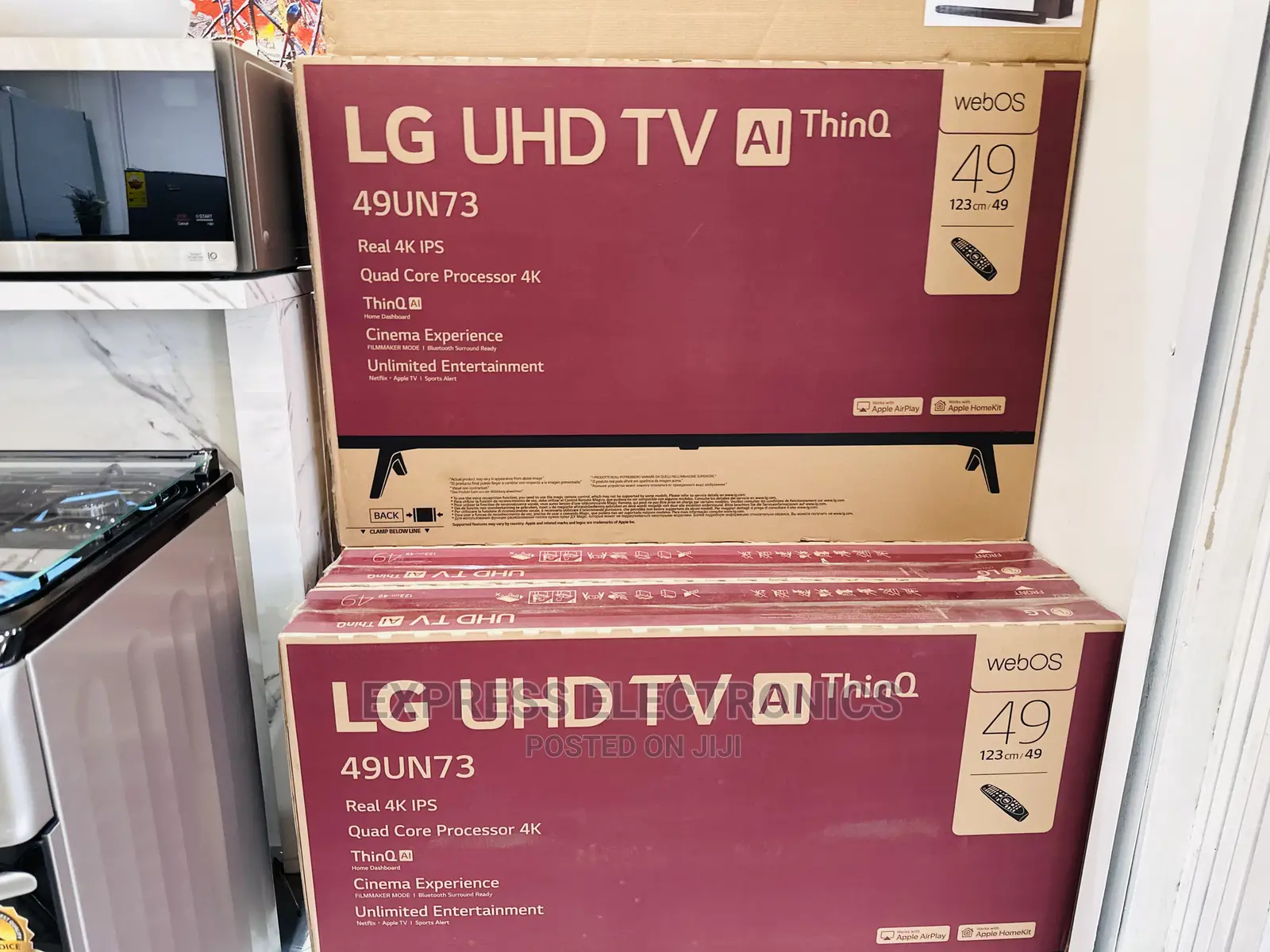 Glossy UHD Smart Lg49un7340 Tv